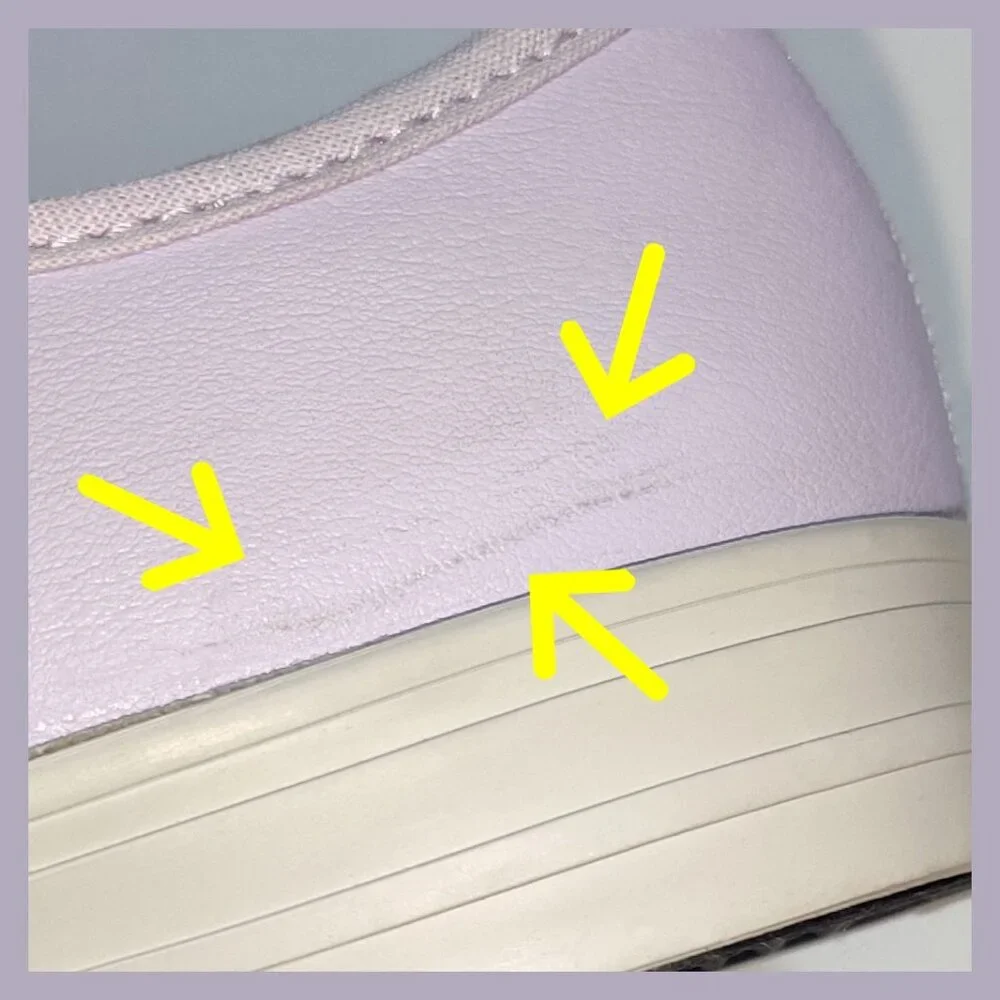 New Converse Chuck Taylor All Star CTAS Dainty Ox Sneakers Lavender Women's 8 - Picture 9 of 9